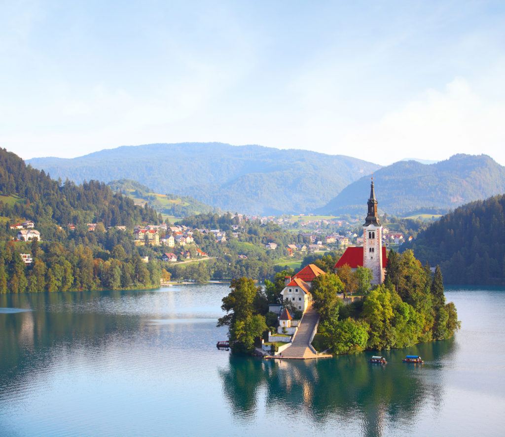 Bledské jezero, Julské Alpy, Slovinsko