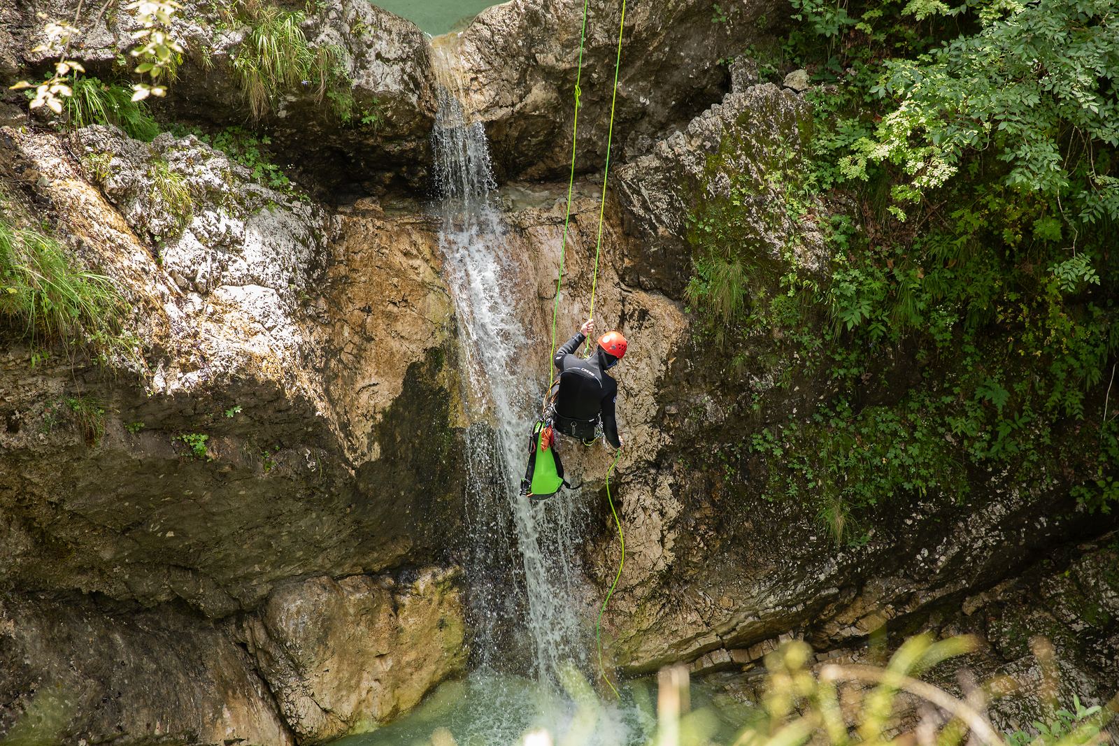 Bovec, Julské Alpy, Slovinsko. Foto: Žiga Kalan, Produkcija Studio