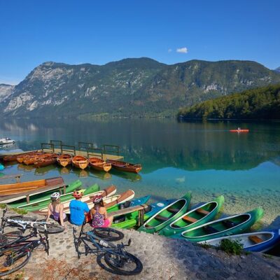 Cyklistika, Bohinj, Slovinsko