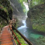 Soutěska Vintgar, Bled, Slovinsko