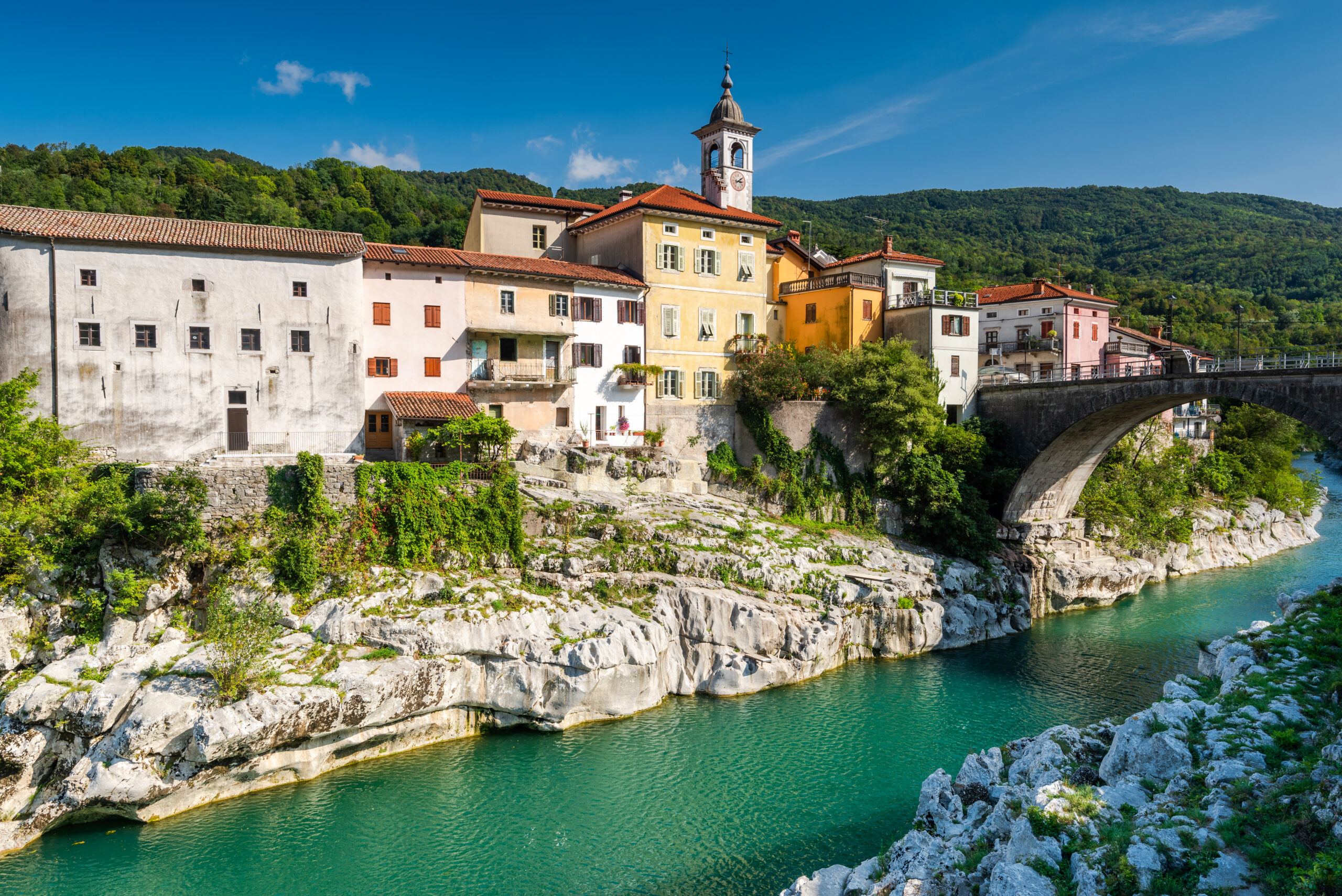 Kanal ob Soči, Slovinsko